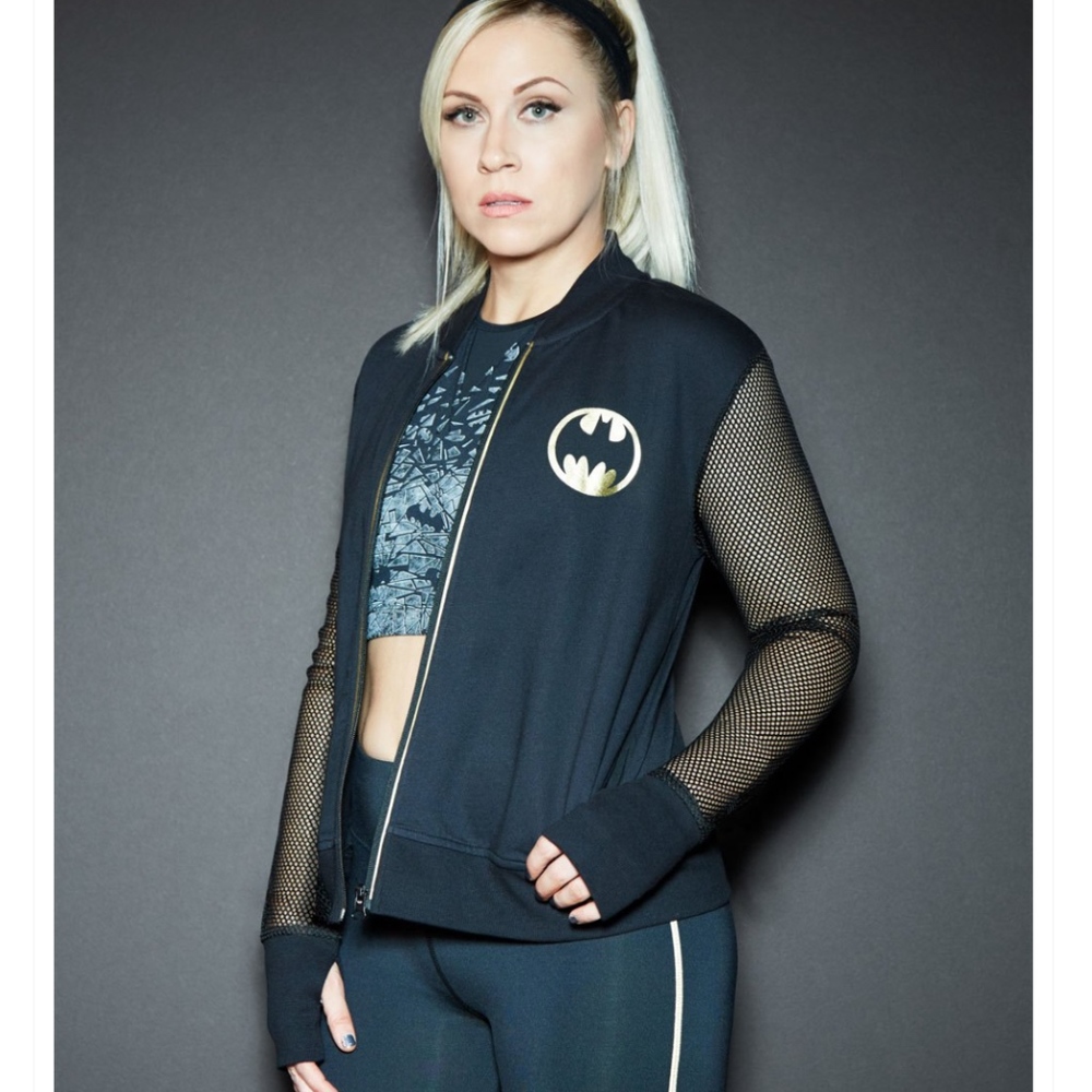 NEVER WORN Her Universe Black Bomber Jacket